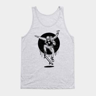 skateboard trick Tank Top